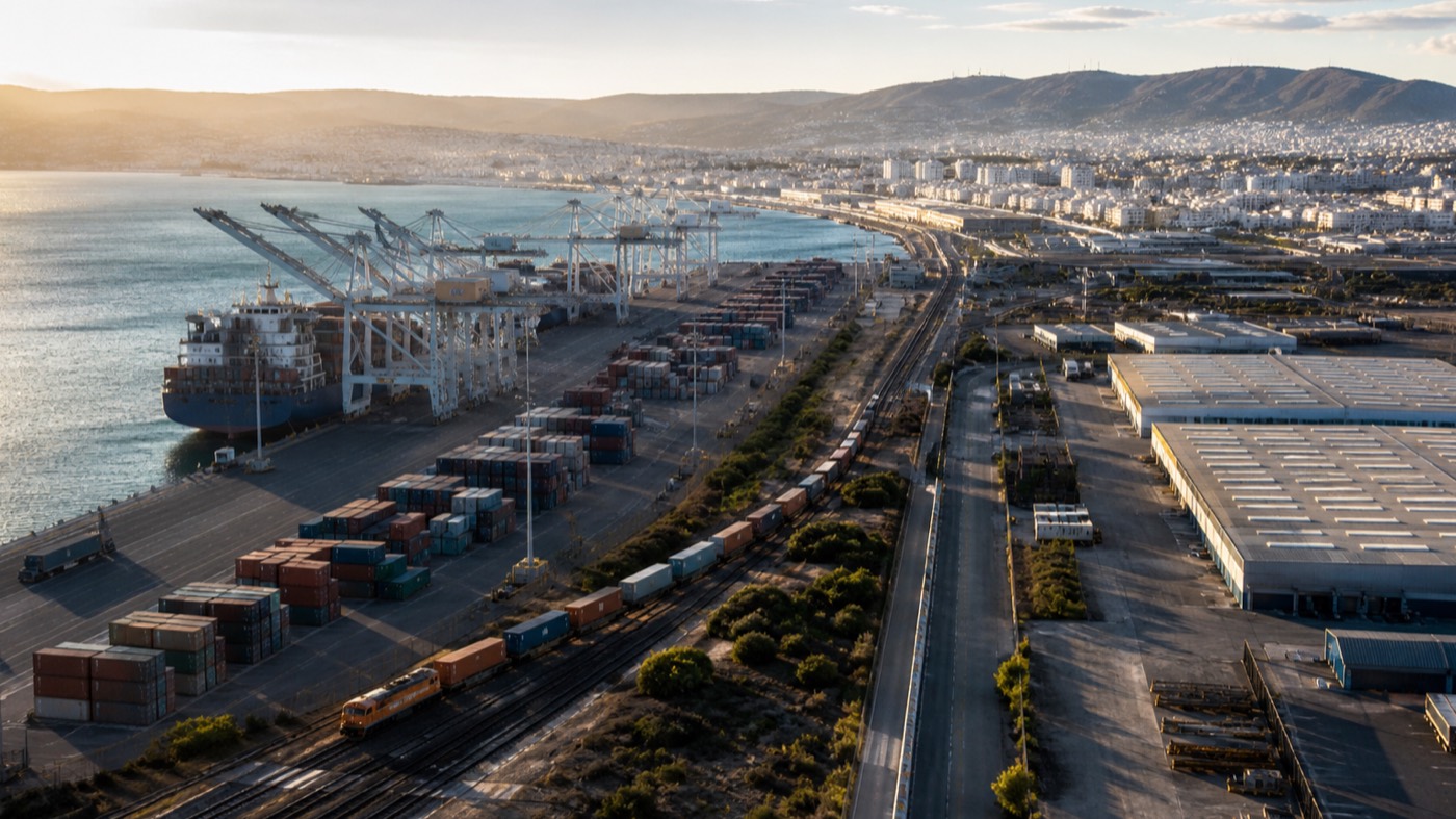 Port, fret ferroviaire et plateforme logistique multimodale